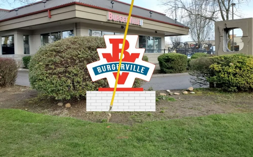 Burgerville Store 37 monument sign, Portland, OR