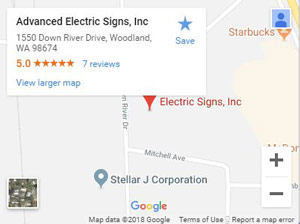 Advanced Electric Signs, Inc on Google Maps